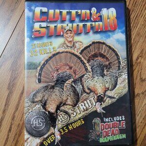 Cutt'n & Strutt'n 18 : Turkey Hunting , 21 Hunts DVD